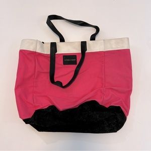 Victoria's Secret Fabric Plastic-lined Tote Bag